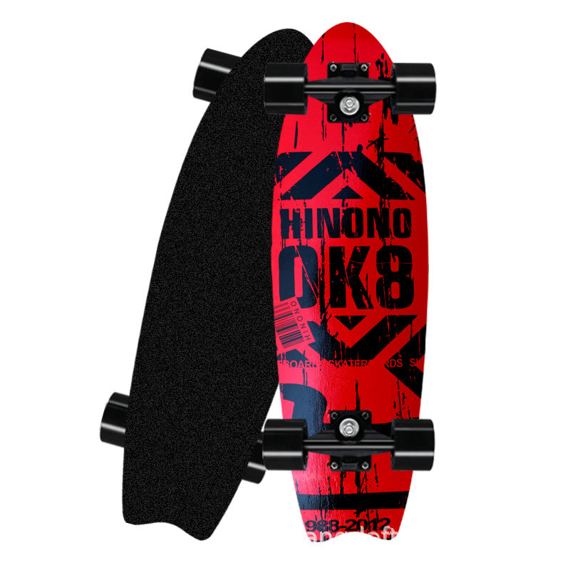 Surf-inspirierter Mini Cruiser Skateboard Brehn