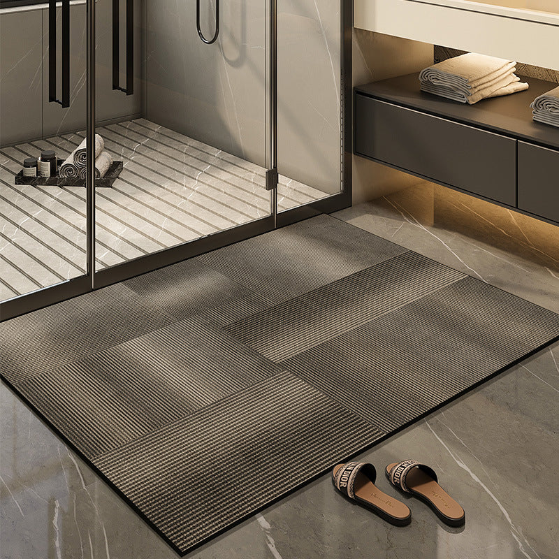 Luxuriöser Badezimmer-Teppich