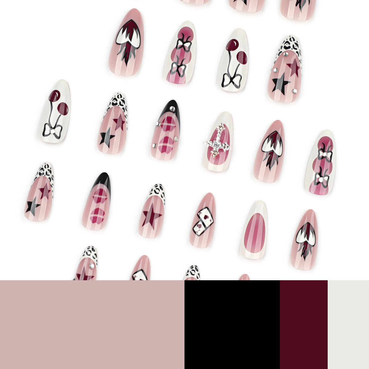 Kunstvolle Nagelkunst mit originellen Designs Brehn