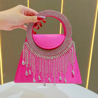 Kristallgriff Abendtasche