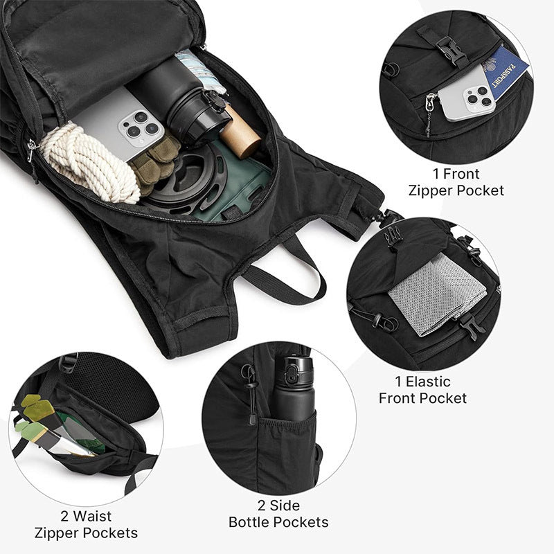 Leichtgewicht Packbare Outdoor Rucksack Brehn