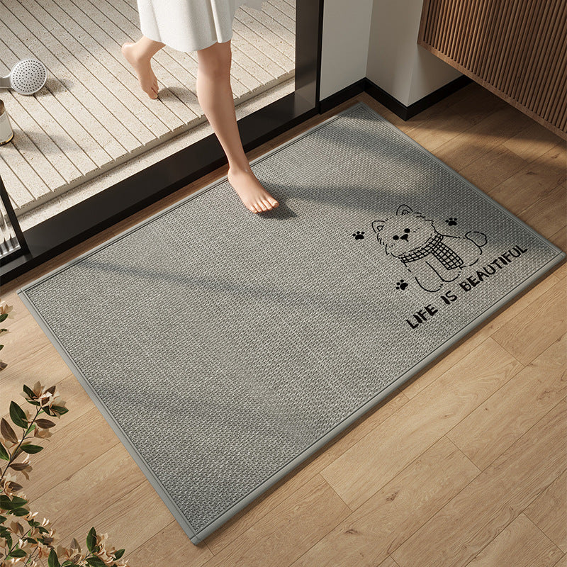 Elegante moderne Badezimmermatte Brehn