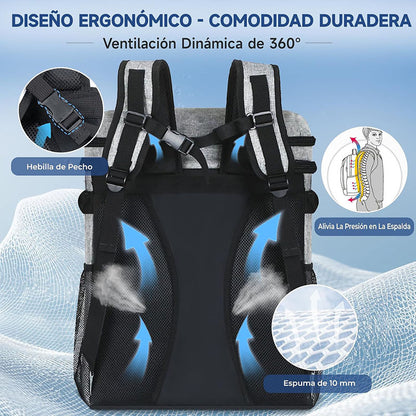 Damen Isolierter Kühlrucksack mit großzügigem Fächerdesign Brehn