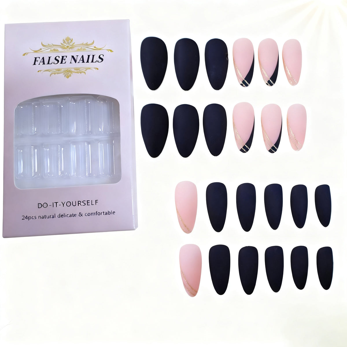 Stylische Nagelkunst-Verzierungen Brehn