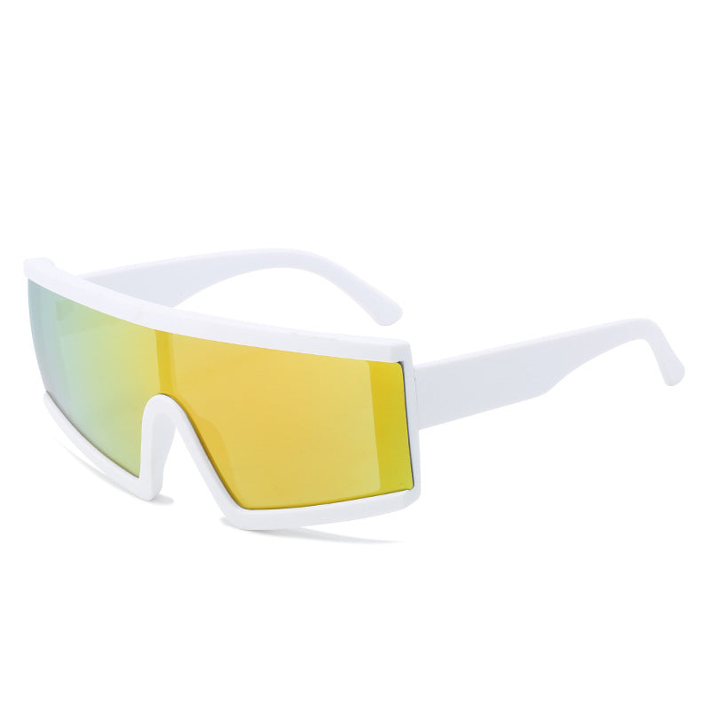 Damen Sportliche Sonnenbrille mit breiter, kratzfester Linse und UV-Schutz Brehn