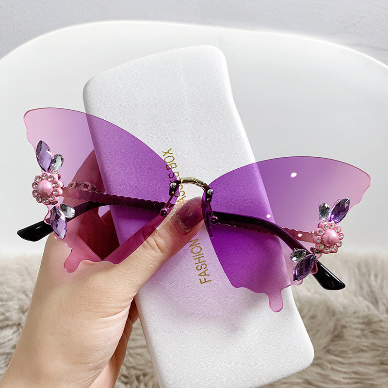 Damen kreative Schmetterling-Sonnenbrille Brehn