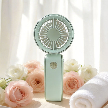 Damen tragbarer Mini-Handventilator mit intelligentem Luftstrom Brehn