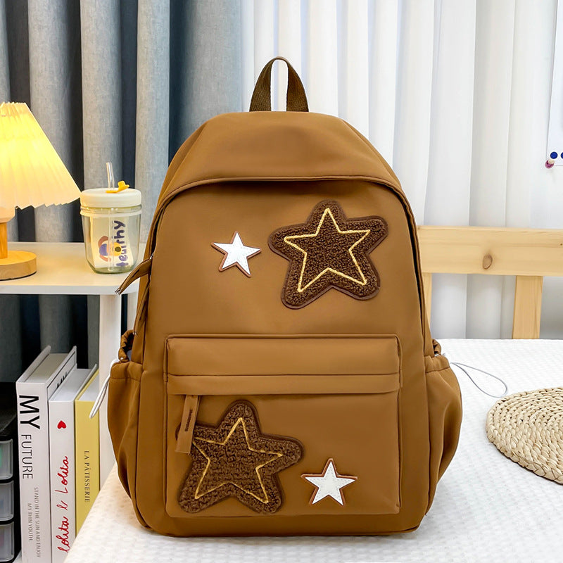 Lässiger Rucksack mit Sternen-Muster