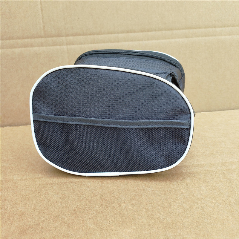 kompakte wasserdichte Fahrradherrenlenkertasche mit Schnellverschlussriemen und Mesh-Organizer Brehn