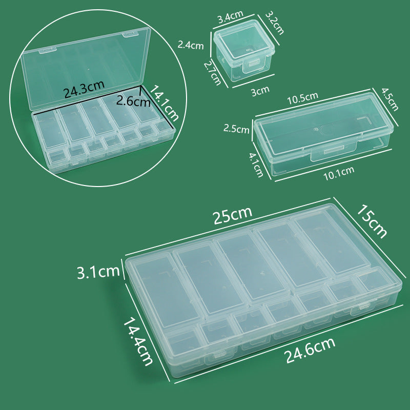Multi-Compartment Transparente Aufbewahrungsorganisator Brehn