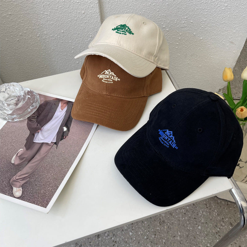 Herren Vintage-inspirierte Berggrafik Baseballkappe Brehn