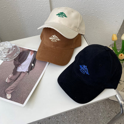 Herren Vintage-inspirierte Berggrafik Baseballkappe Brehn