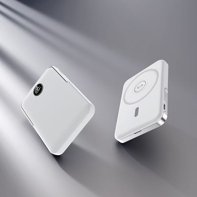 Powerbank mit Intelligenter Lcd-Anzeige und Kabelloser Ladefunktion Brehn