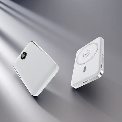 Powerbank mit Intelligenter Lcd-Anzeige und Kabelloser Ladefunktion Brehn