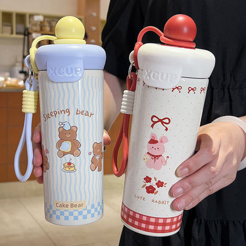 Damen Kreative Wasserflasche mit Tiermotiv Brehn