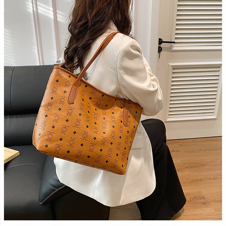 Elegante strukturierte Tote Bag Brehn