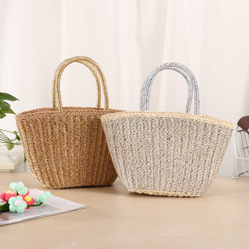 Wunderschöne Handgefertigte Einkaufsstamm-Tasche Brehn