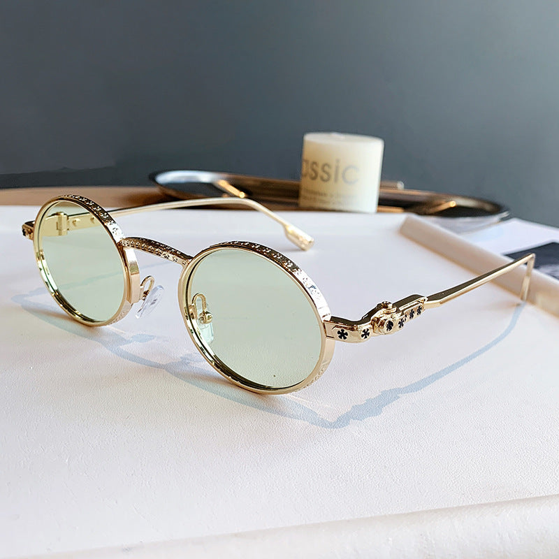 Damen Elegante Sonnenbrille mit filigranen Details Brehn
