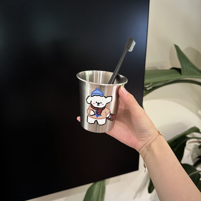 Edelstahl Becher mit Niedlichem Tierdesign Brehn