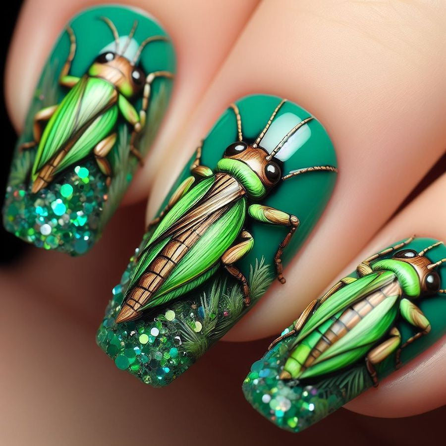 Herbstliche Nagelkunst Brehn