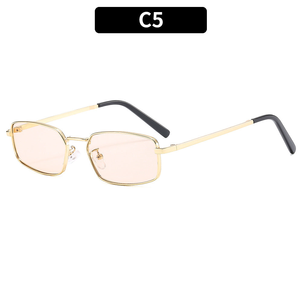 Zeitgenössische quadratische Rahmen-Sonnenbrille  1787664252