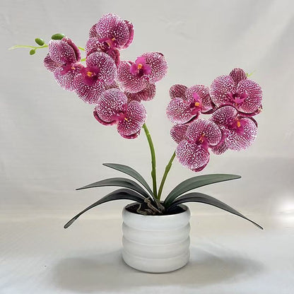 Elegante künstliche Orchideenblumenarrangement für die Wohnkultur