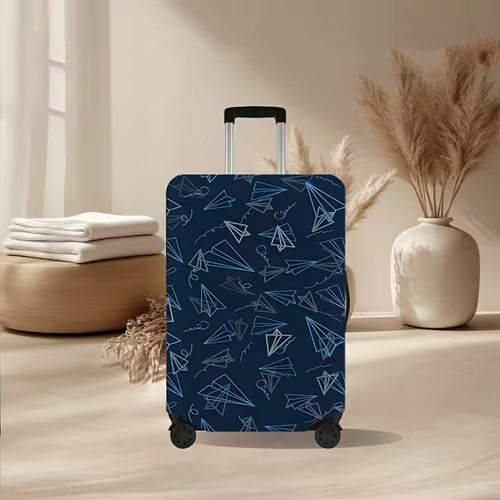 Unisex nan elastische Kofferhülle mit vulkanischem Lava-Marmordesign, dehnbarer Schutzüberzug für Trolley Brehn