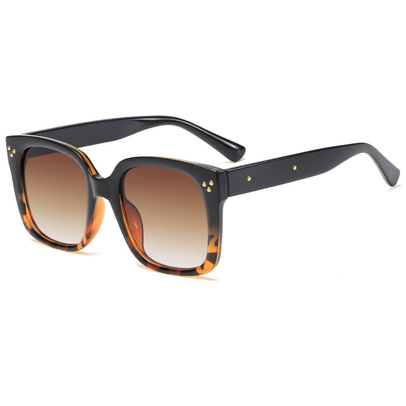 Damen quadratische Sonnenbrille mit innovativem Rahmen und UV-Schutz Brehn