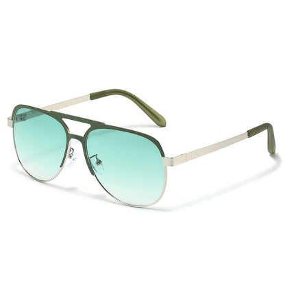 Luxuriöse Metallrahmen Aviator Sonnenbrille Brehn