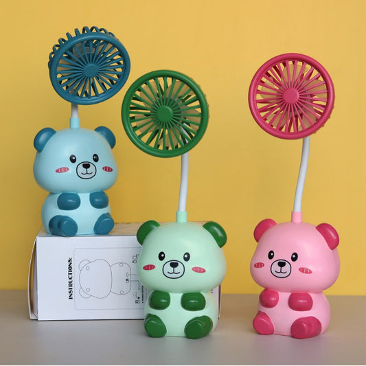 Unisex Niedlicher Mini-Handventilator mit flexiblem Kopf Brehn