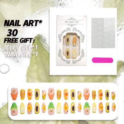 Kreatives Press-On Nail Art Set