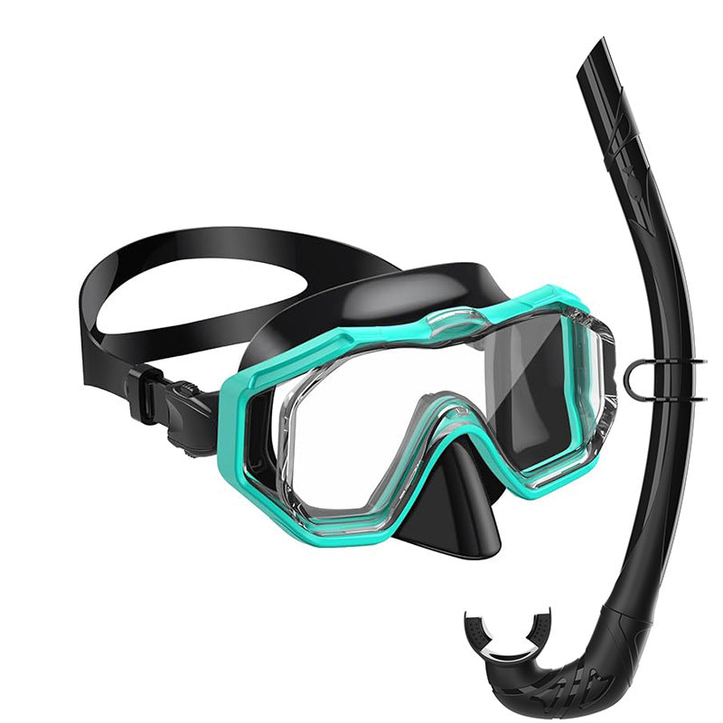 Tauchausrüstungsset mit Ergonomischer Tauchmaske und Flexiblem Schnorchel Brehn