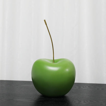 Dekorative grüne Apfel Skulptur