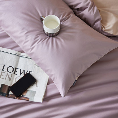 Luxuriöse Glatte Satin Bettwäsche Kollektion
