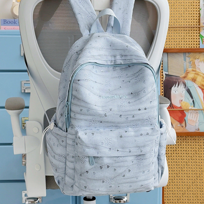 Stilvoller Herzmuster-Rucksack Brehn