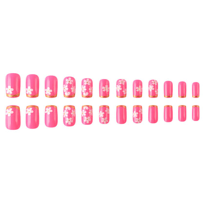 Blumen Gel Nagelkunst Design Brehn