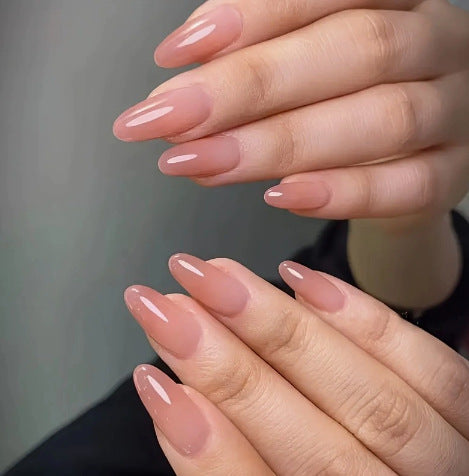 Premium Glänzende Mandel-förmige Nagelkunst Verlängerungen Brehn