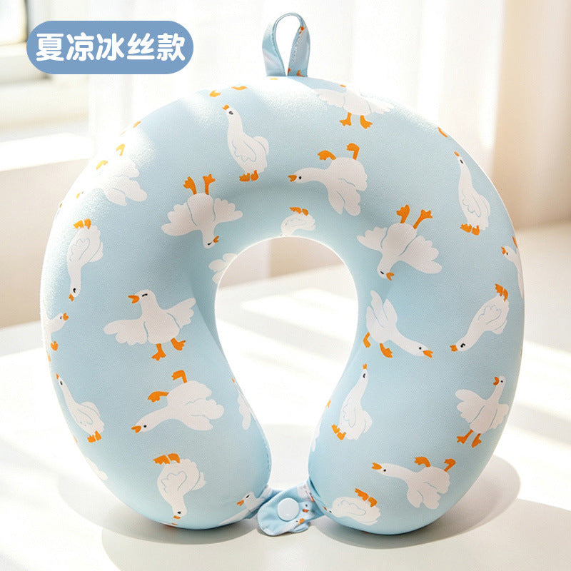 Ergonomisches Nackenkissen mit floralem Design Brehn