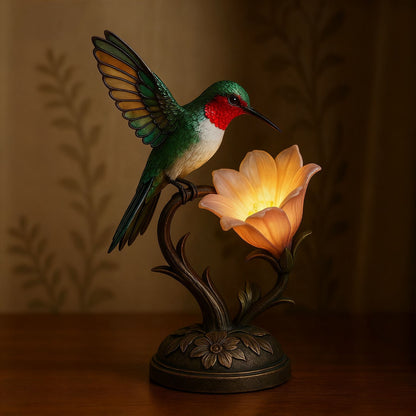 Künstlerische Kolibri Lampe Brehn