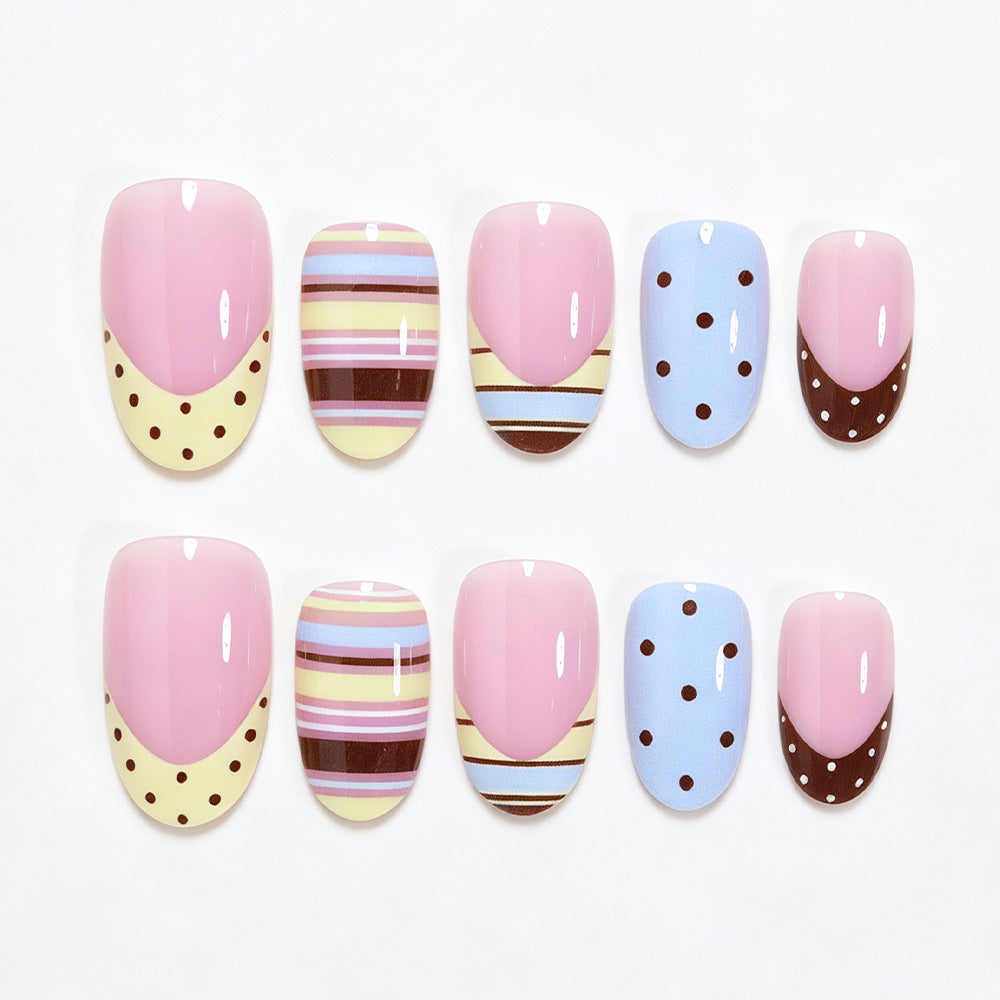Künstlerisches Stiletto-Nageldesign Brehn