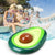 Damen aufblasbare Avocado-Schwimmliege Brehn
