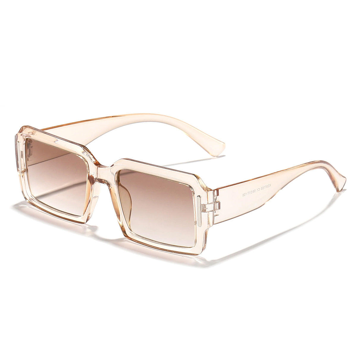 Damen modische quadratische Sonnenbrille mit stylischem Kunststoffrahmen Brehn
