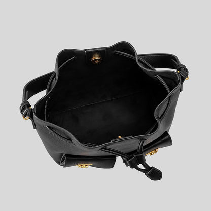 Leder Eimer Tasche