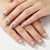 Elegante Metallic-Finish Press-On Nägel Brehn