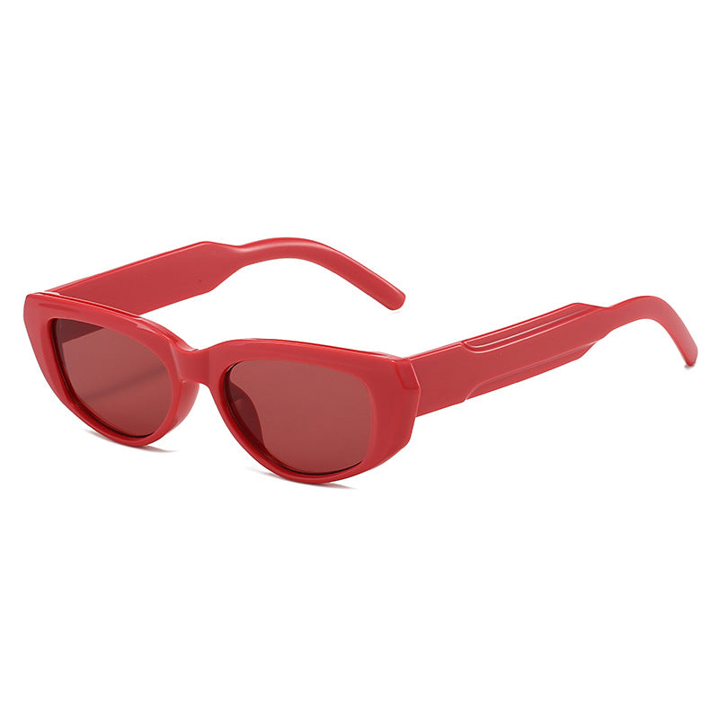 Damen modische Sonnenbrille im Cat-Eye-Stil mit extravaganter Silhouette Brehn