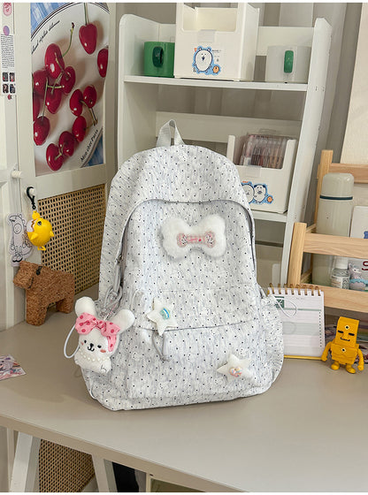 Niedlicher Plüsch Verzierte Rucksack Brehn