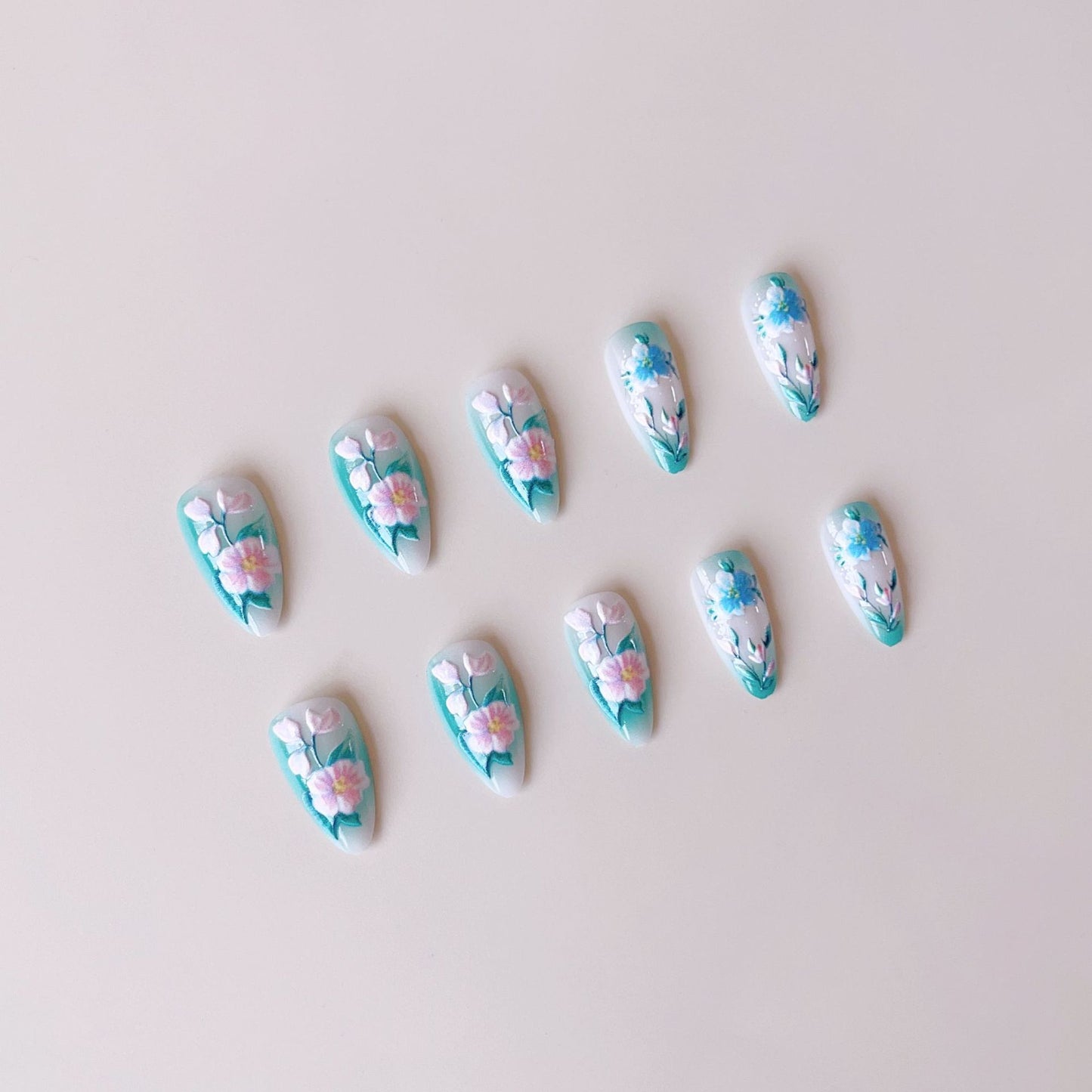 Elegante Nagelkunst Brehn
