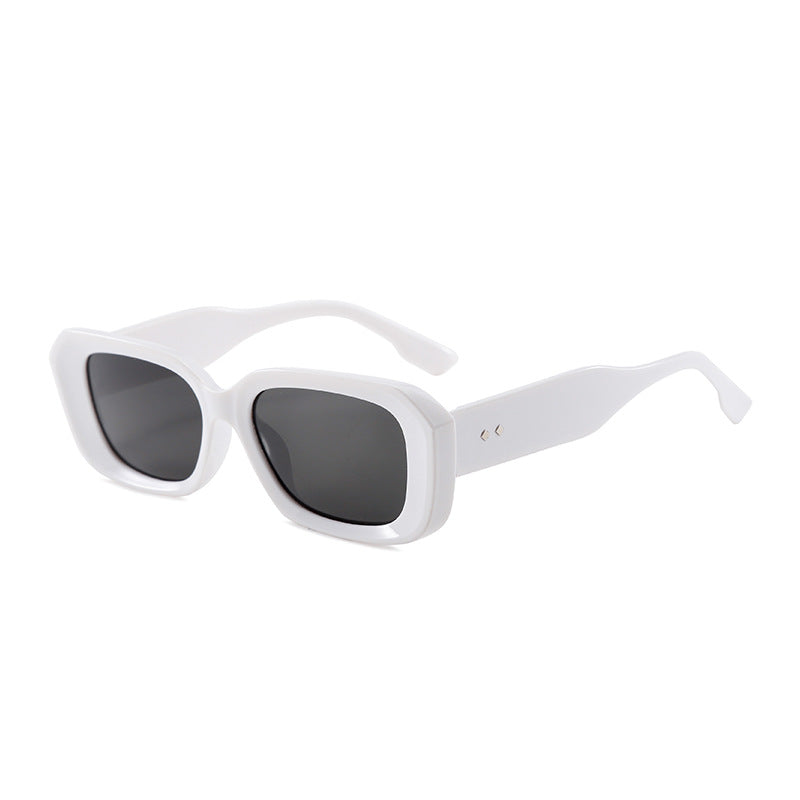 Damen Modische Oversized-Sonnenbrille mit hochwertigem Kunststoffrahmen Brehn