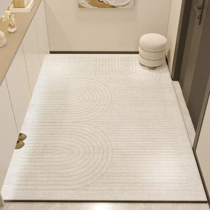 Stylischer geometrischer Teppich
