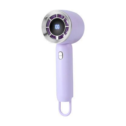 Damen tragbarer Mini-Hochgeschwindigkeitsventilator mit digitaler Anzeige Brehn